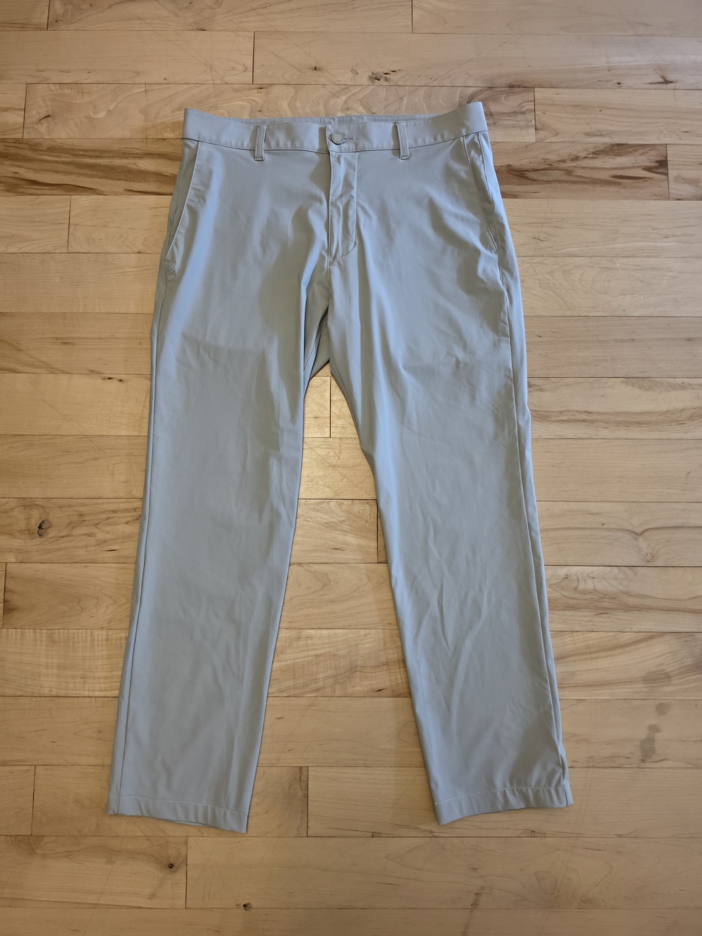 Rhone Resort Pant Slim London Fog Gray Size 30